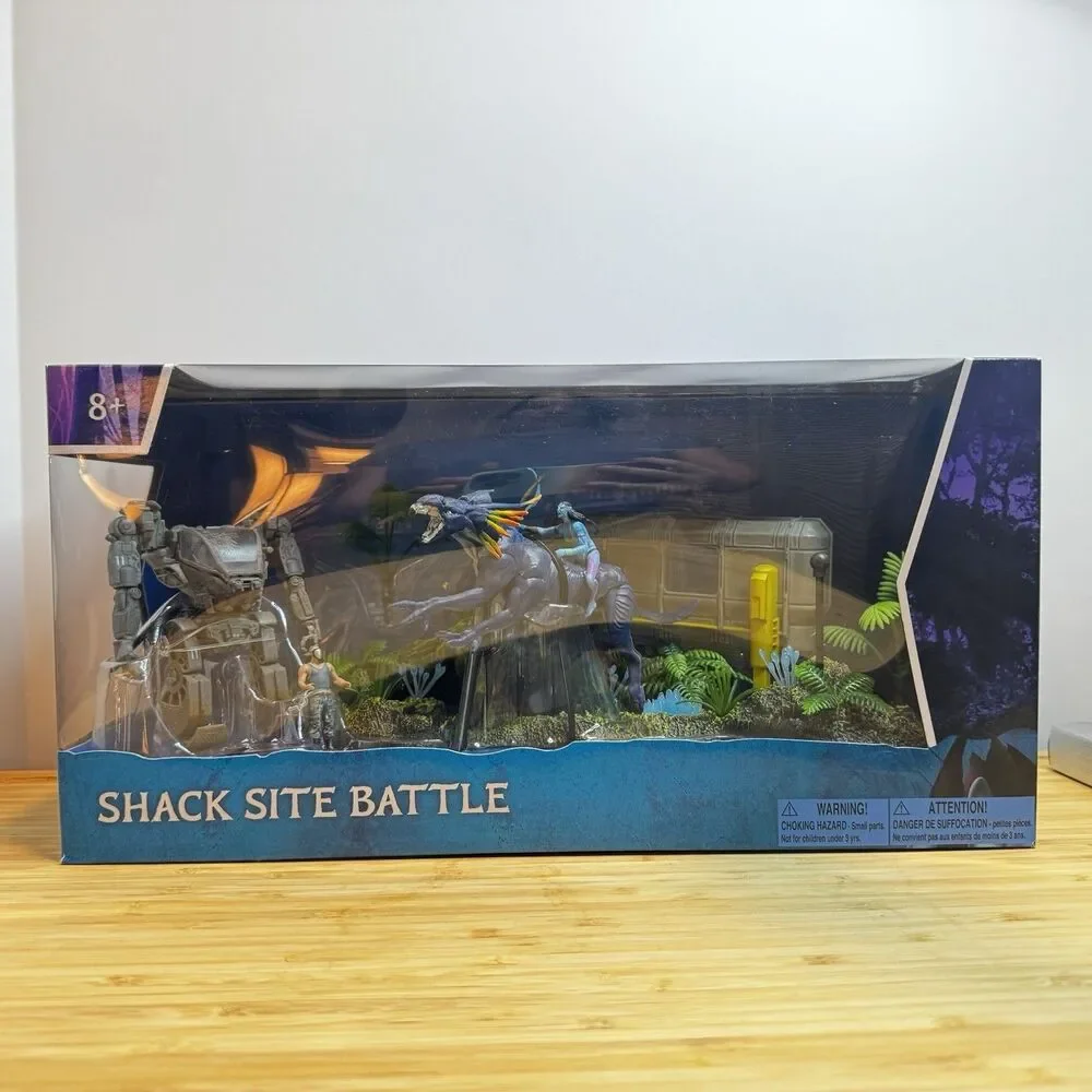 Mcfarlane Avatar The Way of Water World of Pandora Shack Site Battle Playset NEW